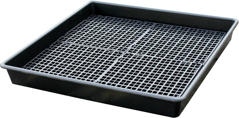 PE Auffangwanne für Kleingebinde 100x100x12cm, 99 Liter