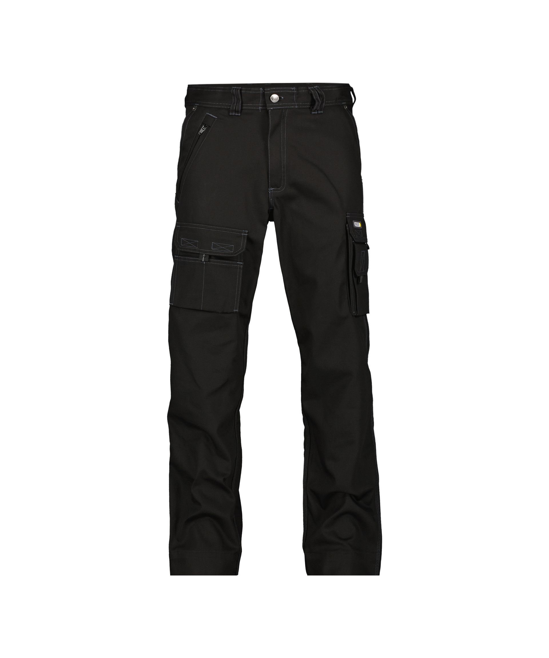 DASSY® Kingston - Canvas Arbeitshose - schwarz, Gr. 62
