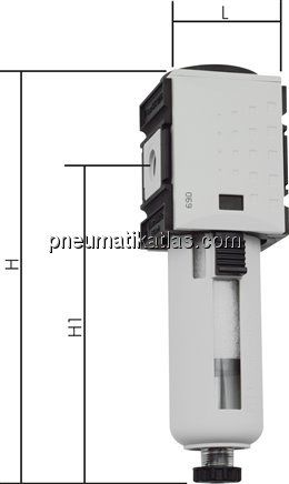 FUTURA Vorfilter (Feinfilter) G 1/4", Futura 0