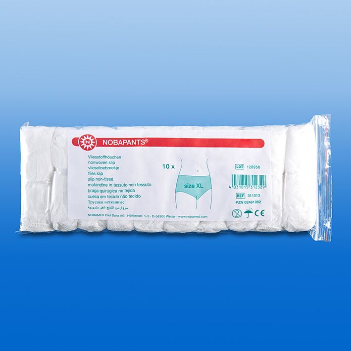 NOBAPANTS Fixierhöschen Gr. XXL(10 Stck.)UK = 40 Pack