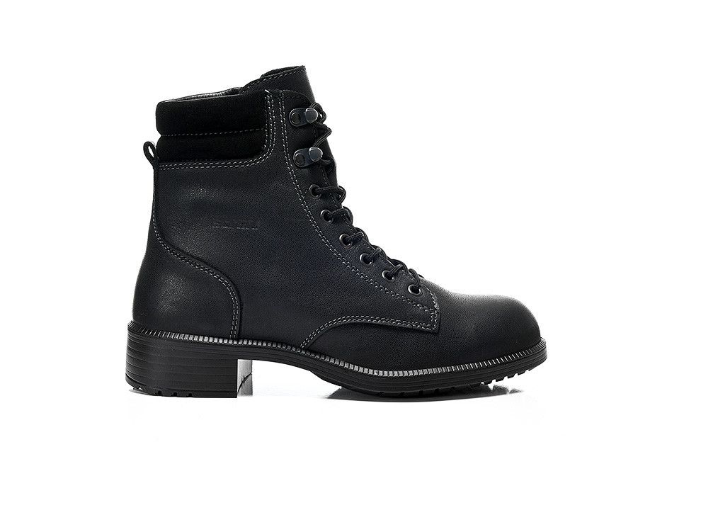 ELTEN Damen-NIKOLA Sicherheitsstiefel Mid S2 ESD, Schwarz, Gr. 40