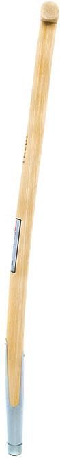 Gabelstiel gebogen T-Stiel 85 cm Schienenzw