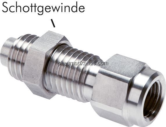 Manometeranschluss M 16x2 (AG) - G 1/4", Stahl verzinkt