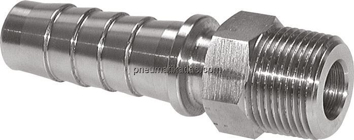 Gewindetülle, DIN EN 14423 R 1/2"-13x25mm, Stahl verzinkt