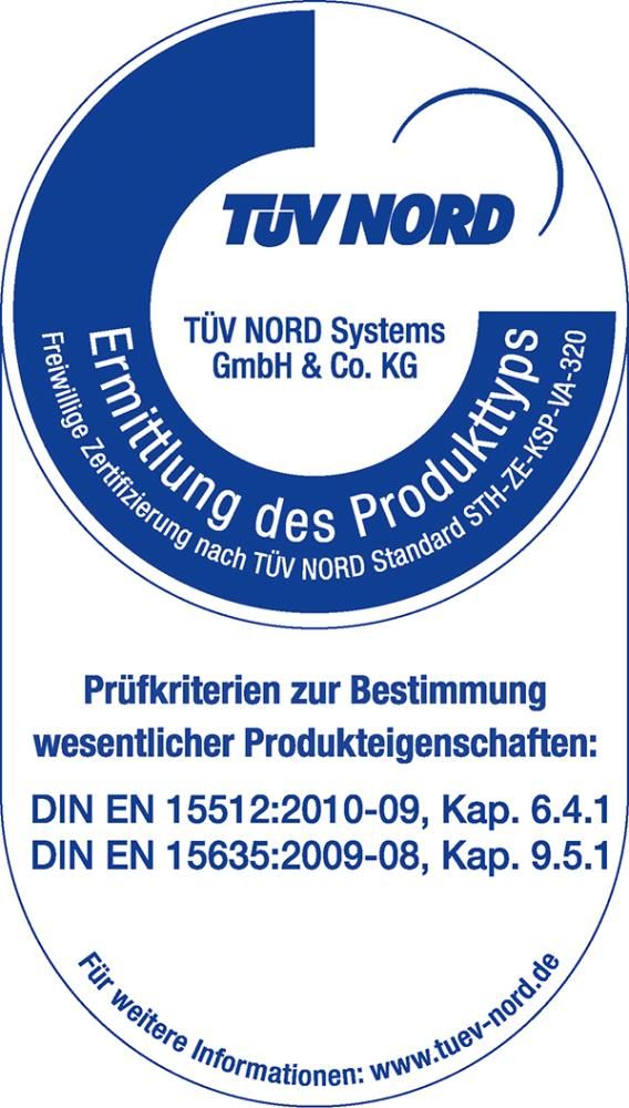 Regalanfahrschutz Alfa d-flexx gelb H400 mm B75-99 mm
