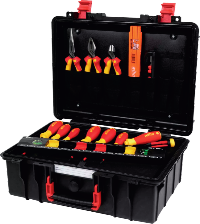 Werkzeugkoffer Elektriker Wiha Tool Case Basic 18-tlg