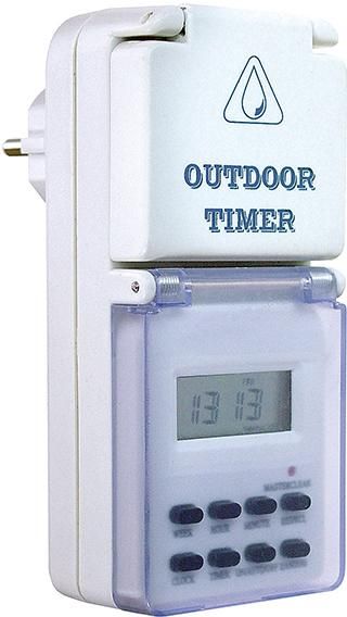 Wochen-Zeitschaltuhr IP44digital,Außenbereich