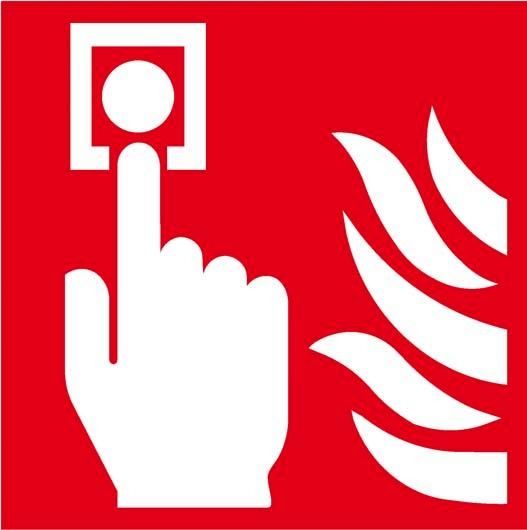 Brandschutzschild Folie
