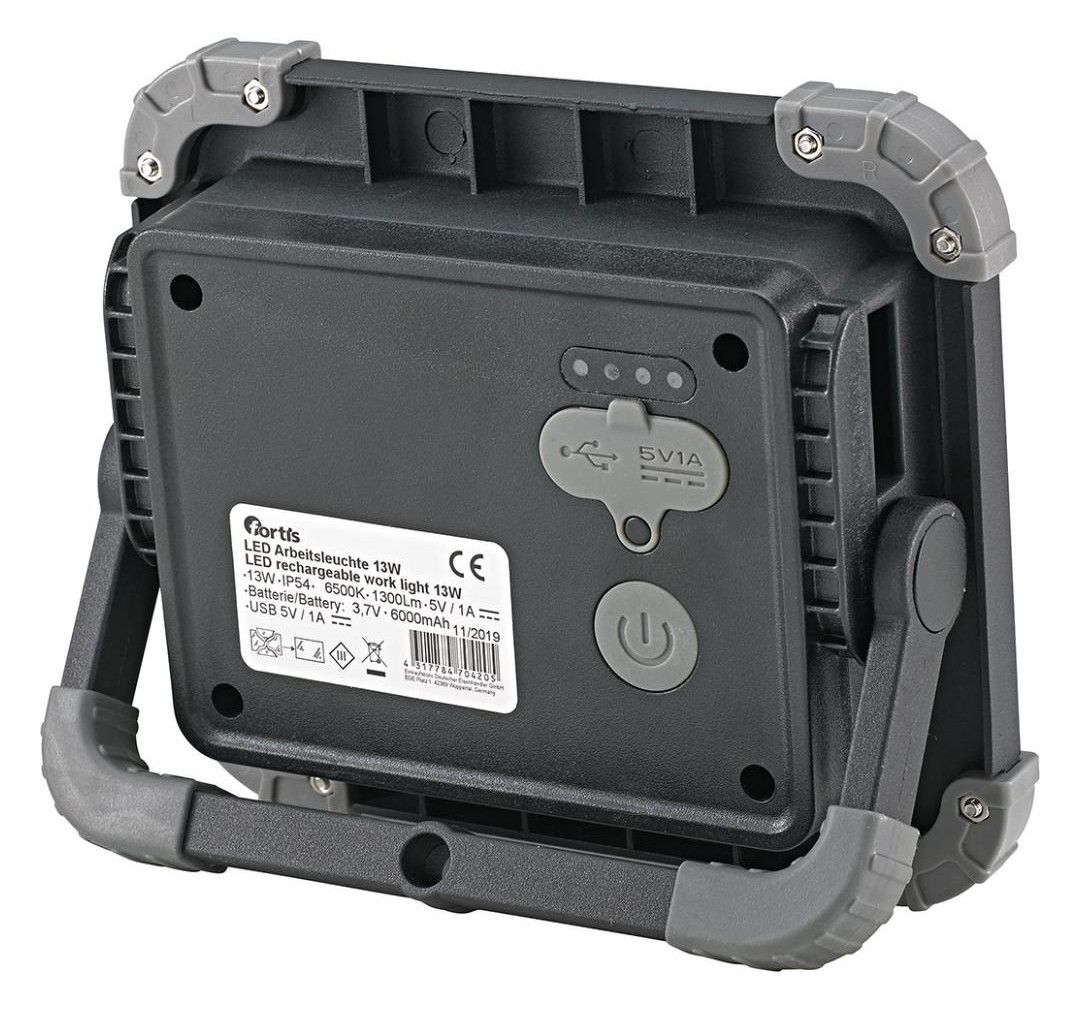 FORTIS LED-Akku-Arbeitsleuchte, IP54
