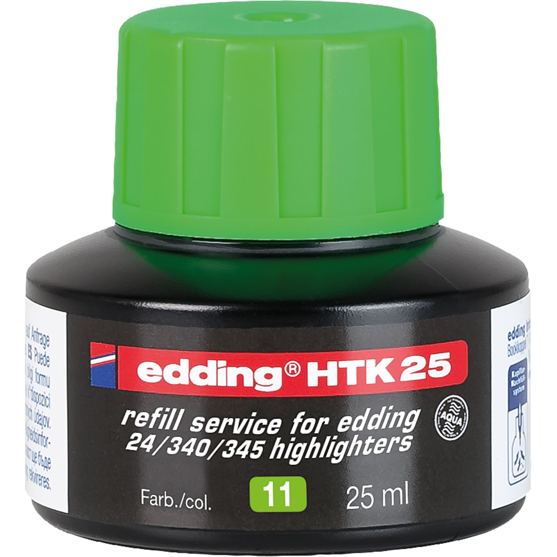 Nachfülltusche HTK25 25ml hellgrün
