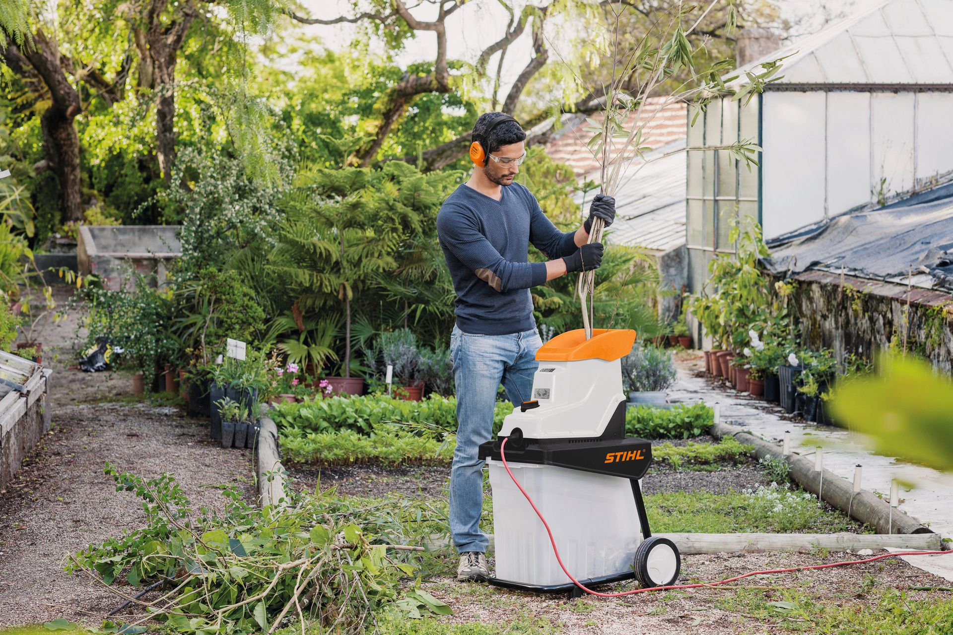 STIHL Elektro-Gartenhäcksler GHE 135 L