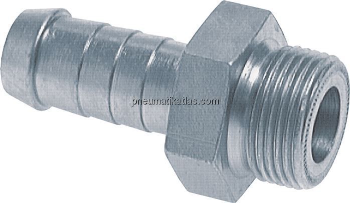 Schlauchnippel M 22 x 1,5 AG (flachdichtend), 14 - 15mm
