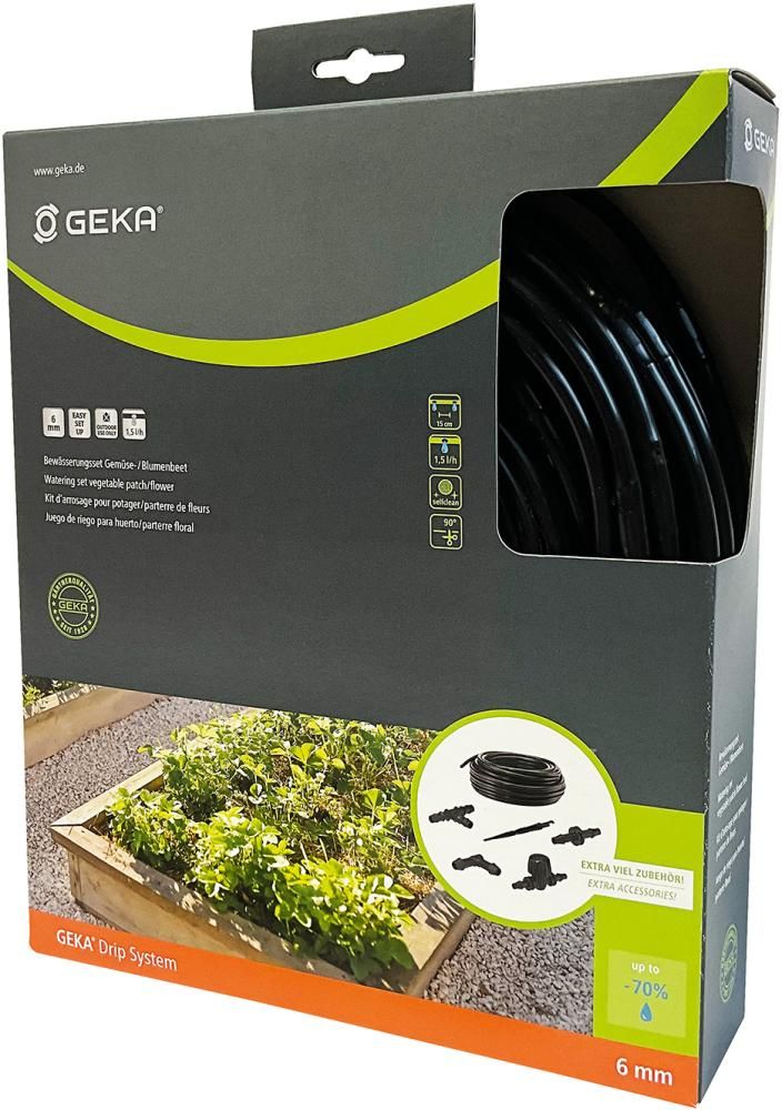 Bewässerungs-Set Hecken/Beete GEKA Drip