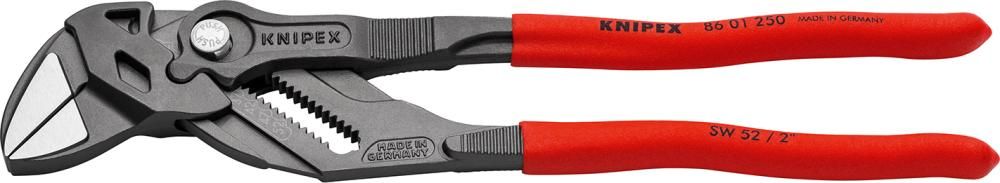 Zangenschlüssel 180mm schw. atramentiert