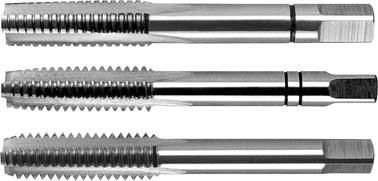 FORTIS Handgewindebohrer-Satz DIN352 HSS M4