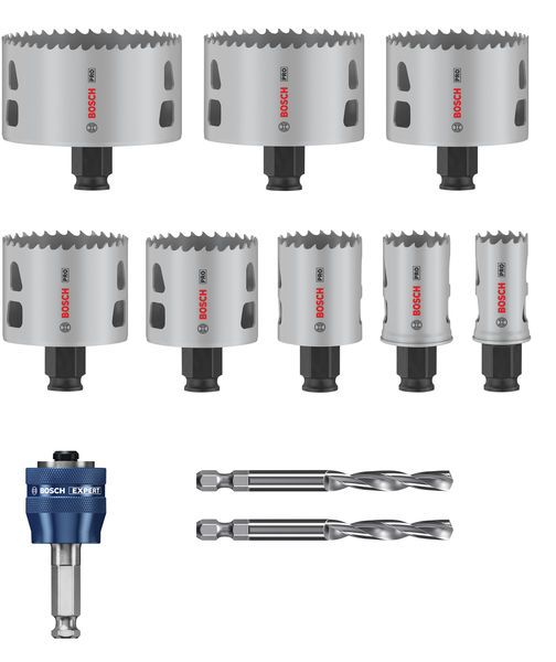 Bosch PRO Multi Material PC Plus Lochsägen-Set