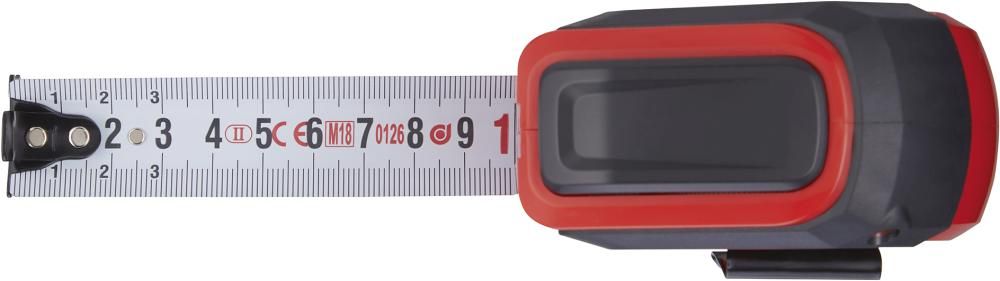 Taschenbandmaß Autolock 3mx19mm weiß FORMAT