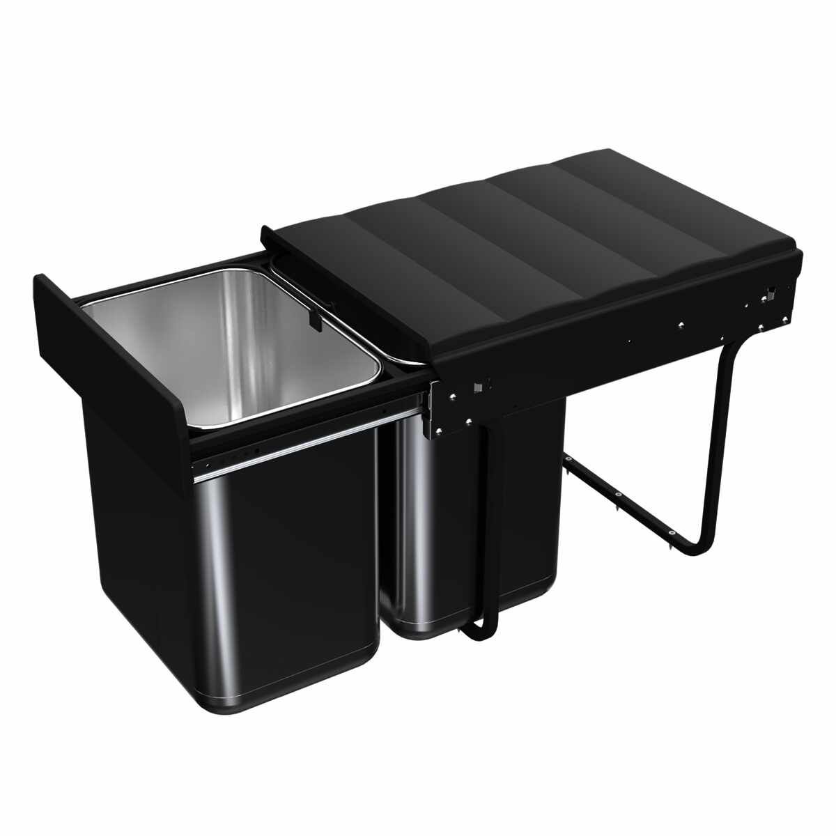 Bin.it Duo II - 400 Einbauabfallsammler, 338 x 485
