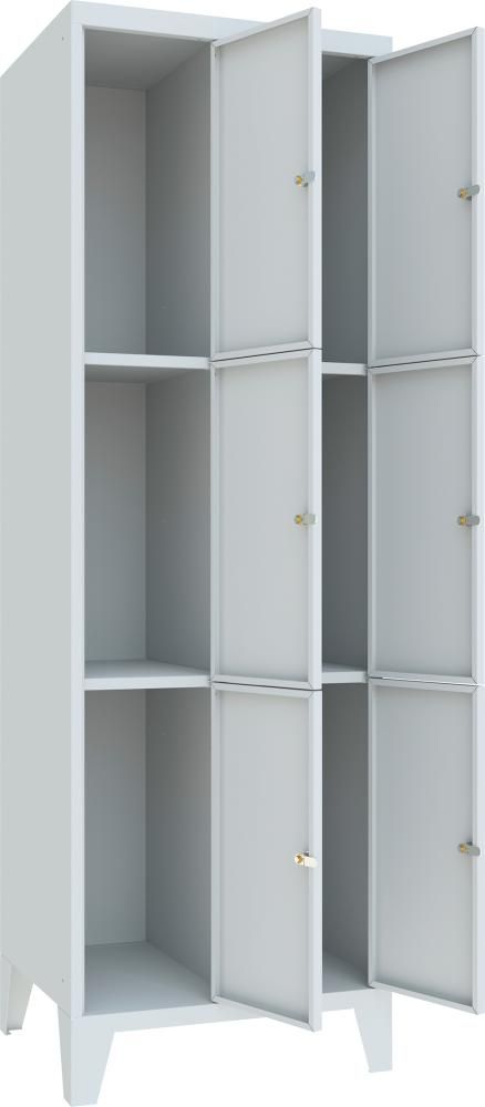Schließfachschrank Füßen 1850/500/600