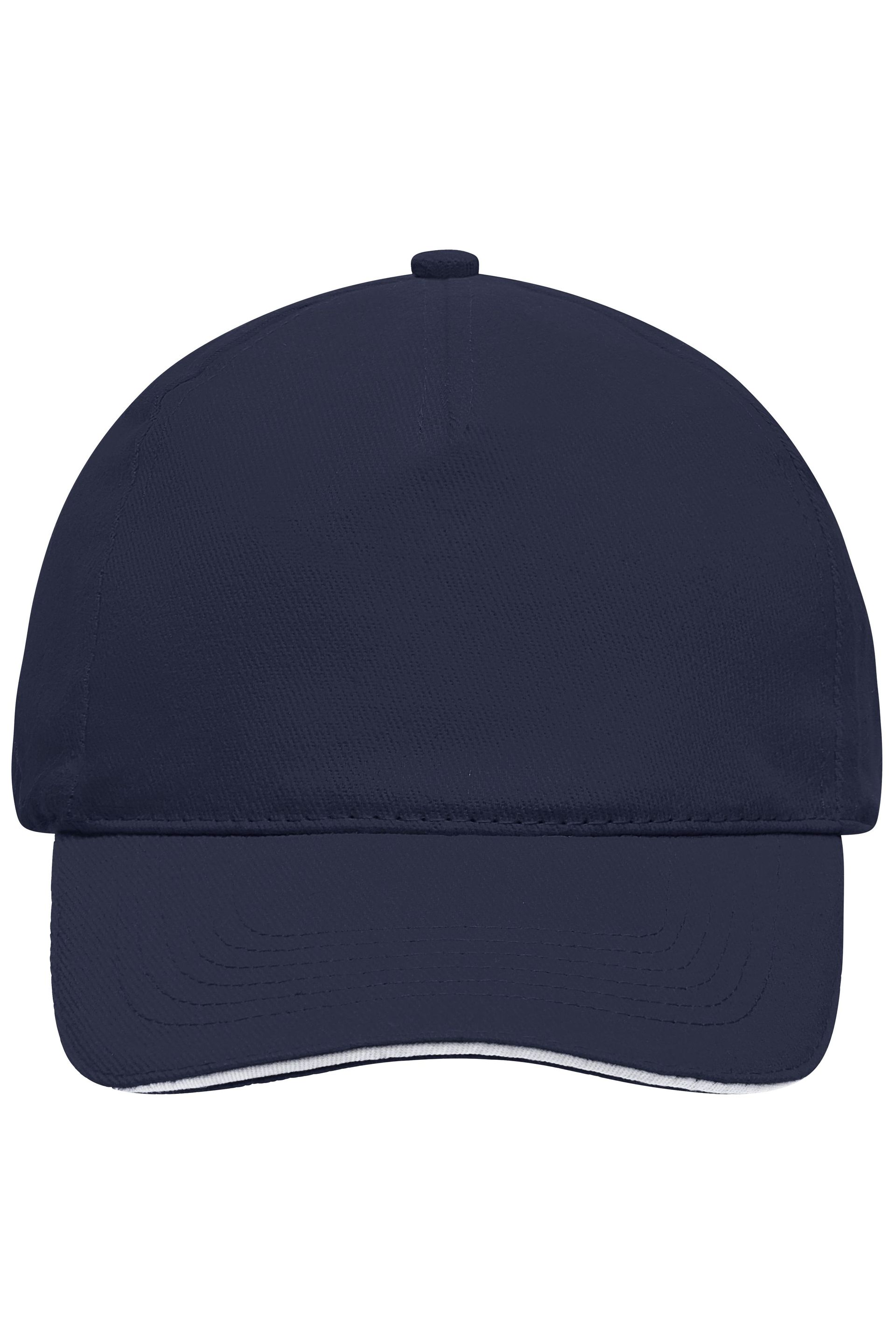 5 Panel Cap mit kontrastfarbigem Sandwich