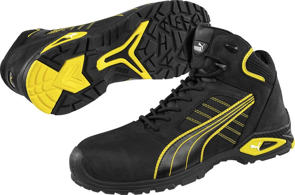 Schnürstiefel 632240, S3, Gr. 39 Puma