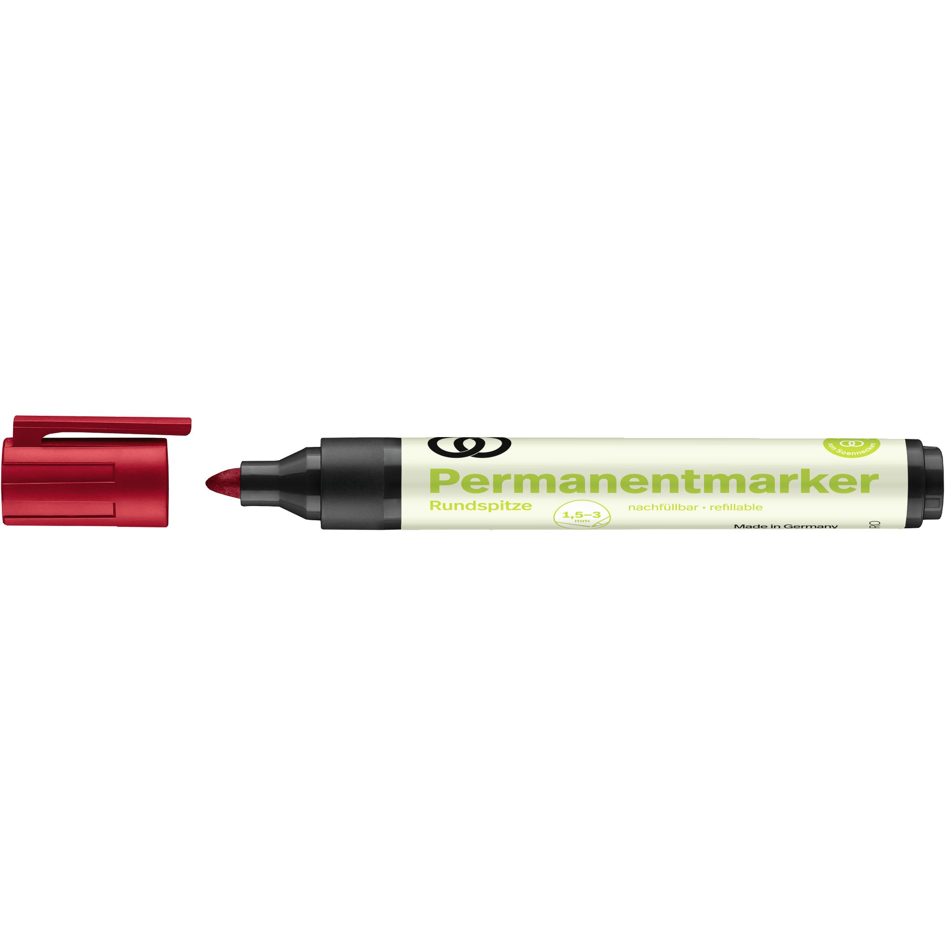 Permanentmarker oeco 1,5-3mm rot