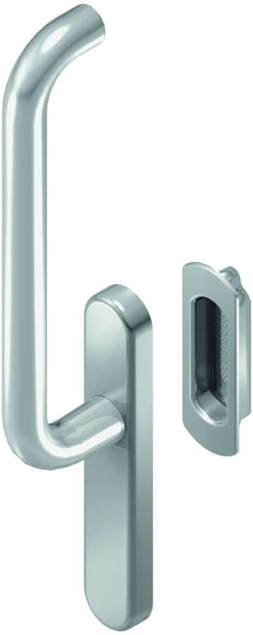 Drehgriff Rondo innen 180° o.PZ m.Musch