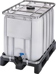 Container 600 l Standard mit Kunststoffpalette WERIT