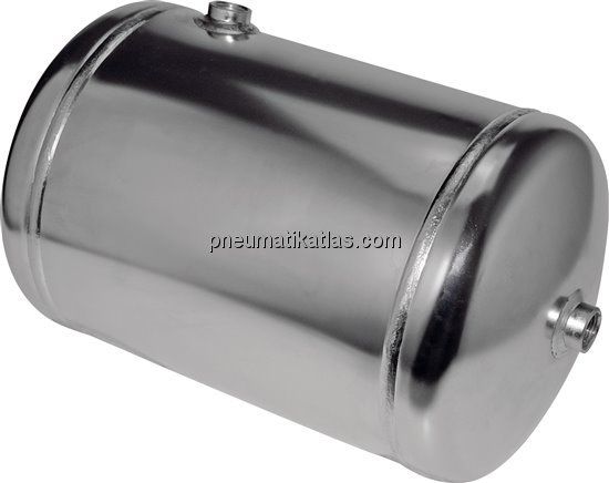 Edelstahl-Druckluftbehälter (1.4301) 5 l, 0 - 11 bar