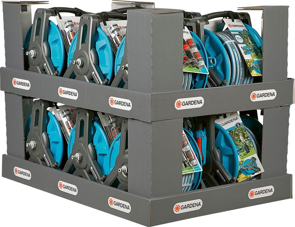 Wand-Schlauchtrommel Cassic 50 Set Dispay