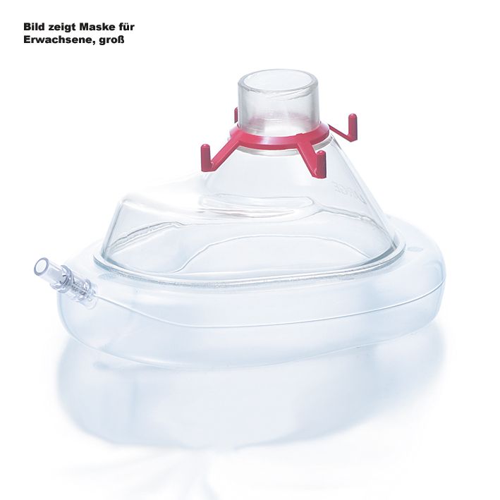 AMBU Einweg-Gesichtsmaske PLUSfür Erwachsene groß, Gr. 6Pack = 20 Stck. / UK = 80 Stck.