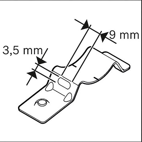 Metal Kabelbinderhalter PRO EMT-B