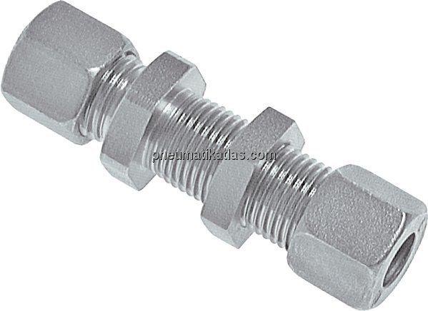 Schott-Schneidringverschraubung 6 L (M12x1,5), Stahl verzinkt