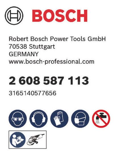 BOSCH Diamanttrockenbohrer, "DrySpeed"