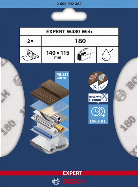 BOSCH Handschleifblatt