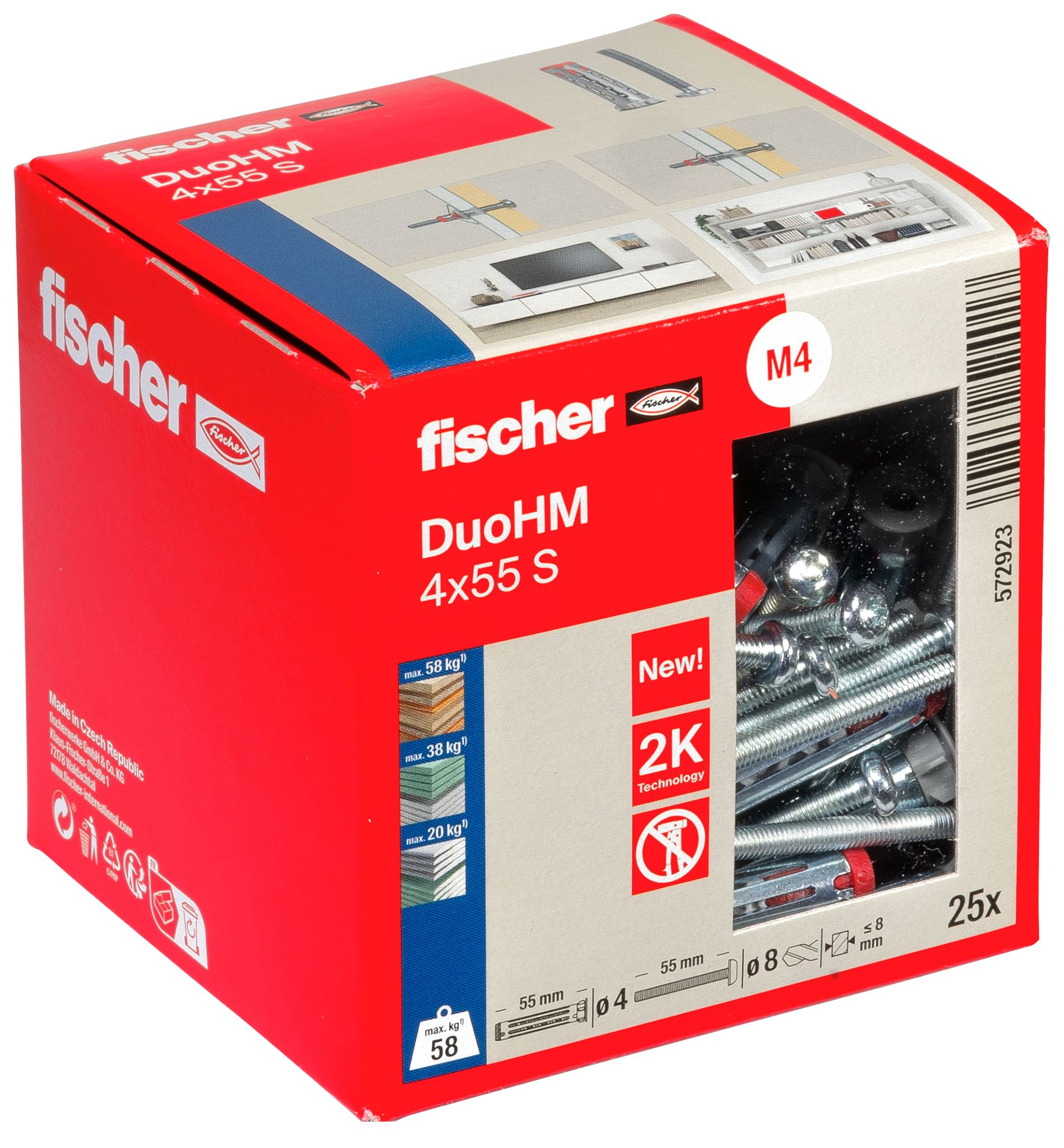FISCHER Hohlraumdübel