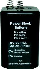 Blockbatterie 6V / 7Ah Quecksilberfrei