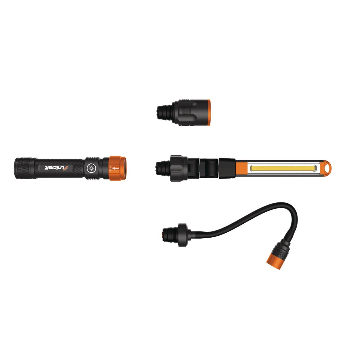 LED Taschenlampe Unicraft 3-in-1 LTL 350-3 DC
