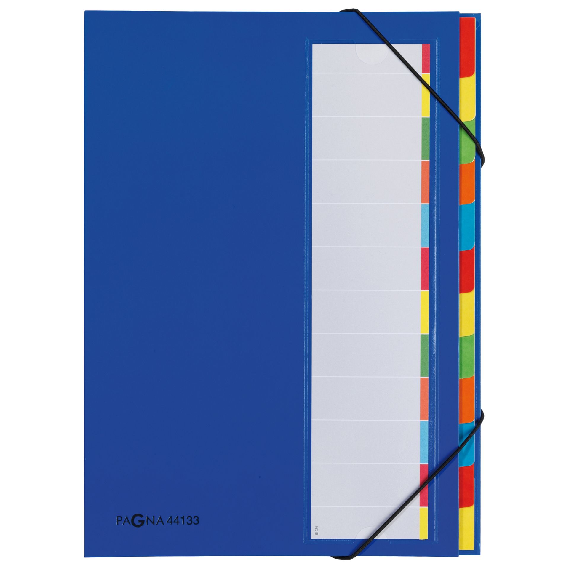 Ordnungsmappe Deskorganizer DIN A4 12Fächer blau