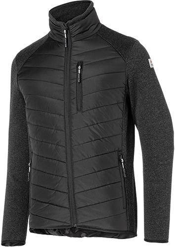 Hybridjacke, schwarz/dunkelgrau, Gr.XS WEATHER