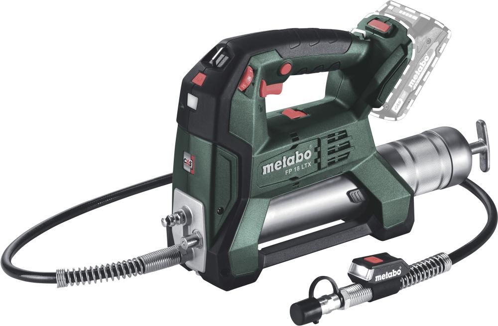 Akku-Fettpresse solo FP 18 LTX Metabo ohne Akku ohne Ladegerät Karton
