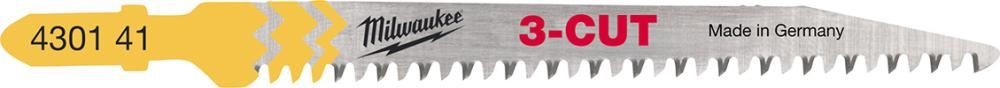 Stichsägeblatt Holz splitterfreie Schnitte 91 x 2,5 mm 3-CUT T234X 5er Pack Milwaukee
