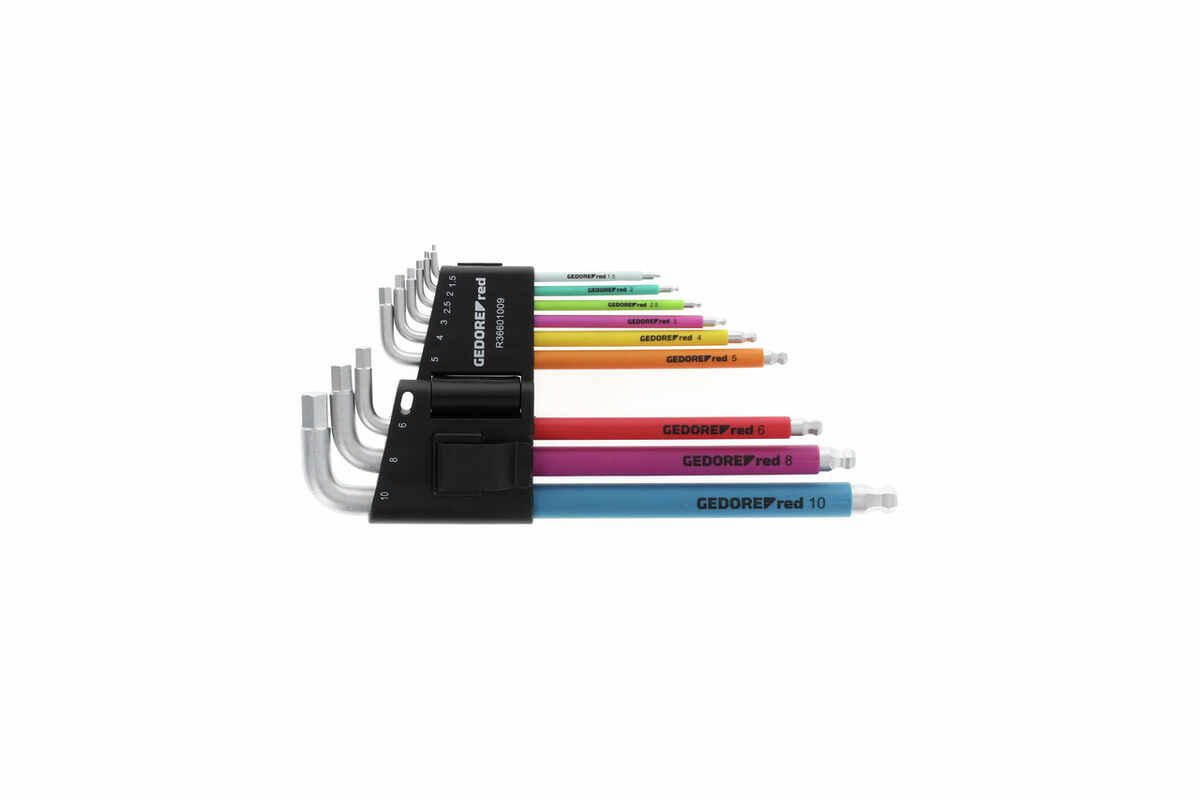 R36601009 Winkelschraubendr.Satz 6kt 1.5-10mm 9tlg