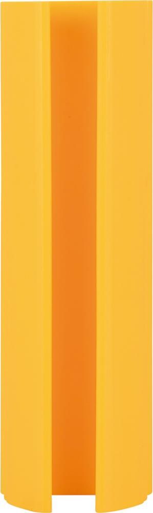 Regalanfahrschutz Alfa gelb H600 mm B75-100 mm