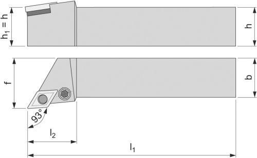 ISO-Klemmhalter PDJNL 2020 K 15 FORMAT