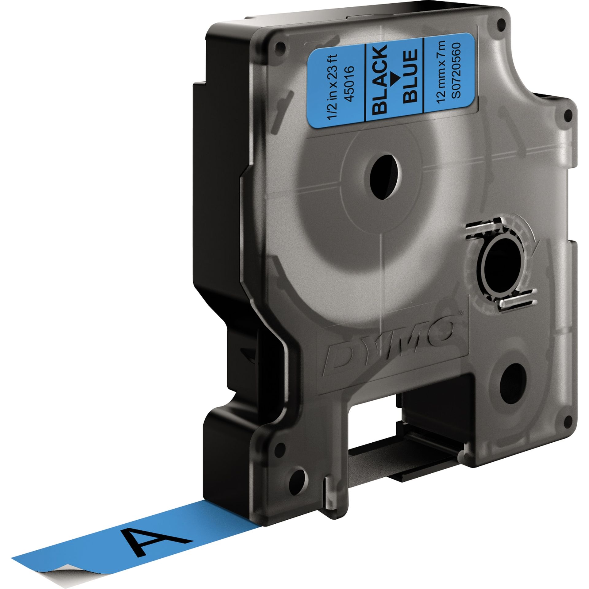 Schriftbandkassette D1 12mmx7m sw auf bl