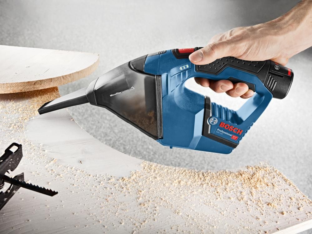 Akku-Handsauger GAS 12V Bosch 2x12,0 V 3,0 Ah Ladegerät GAL1230 L-Boxx
