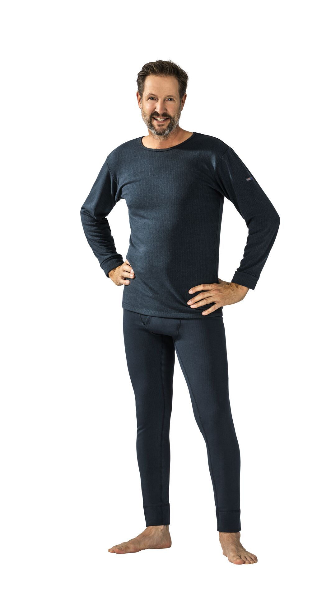 Planam Shirt Langarm 275 g/m² Funktionsunterwäsche grau Gr. S