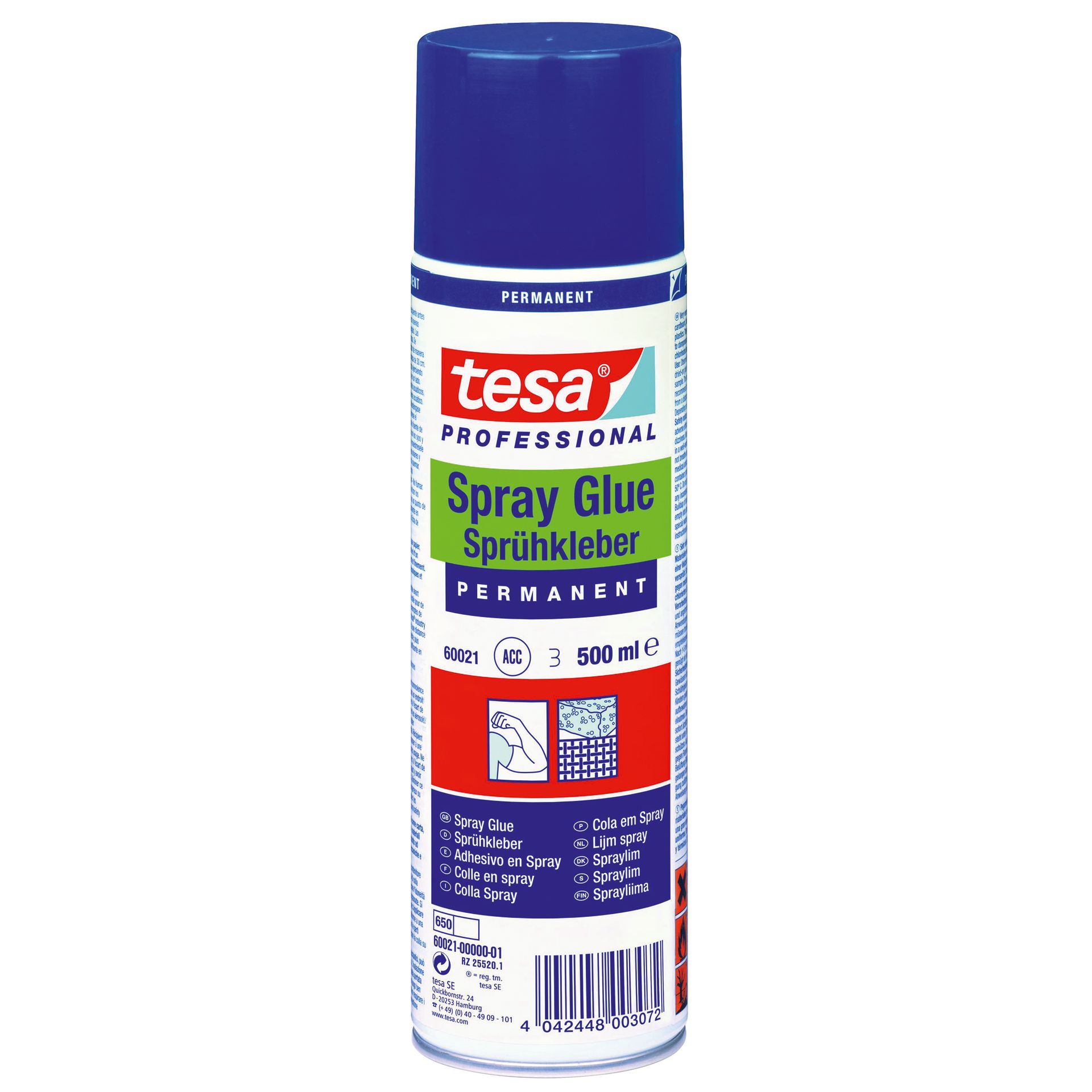 Sprühkleber Spray Glue permanent 500 ml beige tesa