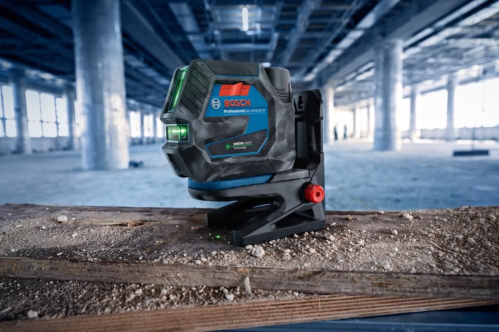 Kreuzlinienlaser Set GCL 12V-50-22 CG Bosch mit RM20 + 12V